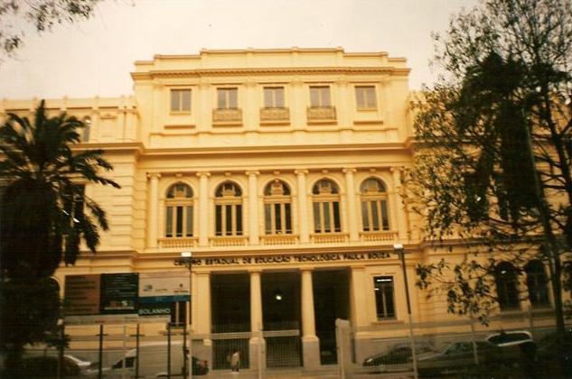 Imagem do prédio antigo do Centro Paula Souza